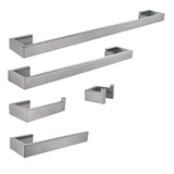 Lasdun 5-Piece 18-Inch and 24-Inch Towel Bars Bathroom Accessory Set