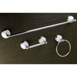 Victorian 3-Piece 24-Inch Towel Bar Bathroom Accessory Set