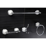 Victorian 4-Piece 18-Inch Towel Bar Bathroom Accessory Set