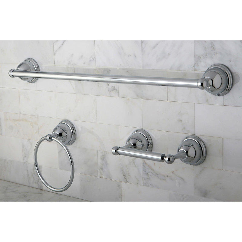 Restoration 3-Piece 24-Inch Towel Bar Bathroom Accessory Set