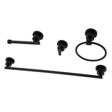 Concord 4-Piece 24-Inch Towel Bar Bathroom Accessory Set