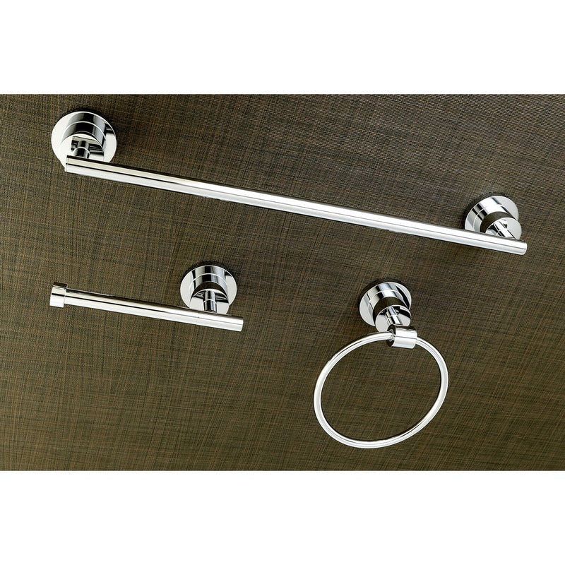 Concord 3-Piece 18-Inch Towel Bar Bathroom Accessory Set