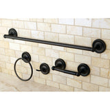 Concord 4-Piece 24-Inch Towel Bar Bathroom Accessory Set