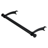 Edwardian Brass Side Mount Towel Bar Add-On, For Console Sink Legs