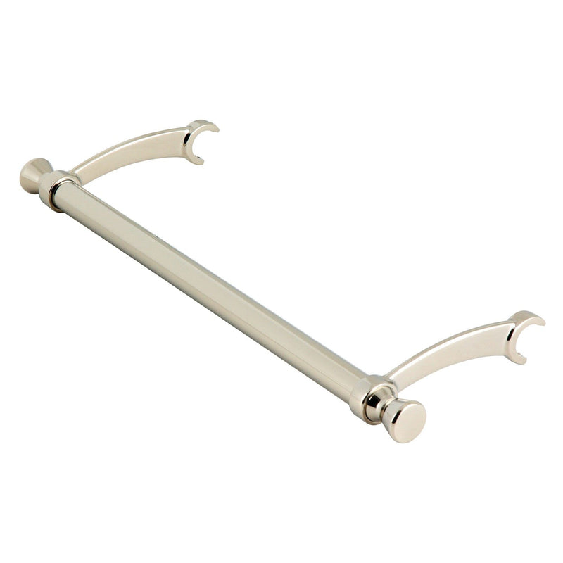 Edwardian Brass Side Mount Towel Bar Add-On, For Console Sink Legs