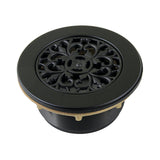 Watercourse 4-1/4 Inch Round Brass Shower Base Drain