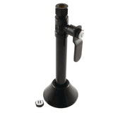 Whitaker 1/2-Inch Sweat x 3/8-Inch O.D. Comp Straight Shut-Off Valve with 5-Inch Extension