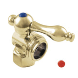 Vintage 1/2-Inch FIP x 3/4-Inch Hose Thread Quarter-Turn Angle Shut-Off Valve, for Washing Machine