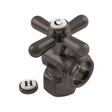 Vintage 1/2-Inch FIP x 3/4-Inch Hose Thread Quarter-Turn Angle Shut-Off Valve, for Washing Machine