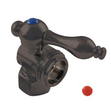 Vintage 1/2-Inch FIP x 3/4-Inch Hose Thread Quarter-Turn Angle Shut-Off Valve, for Washing Machine