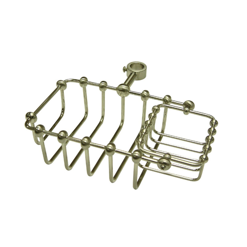 Vintage 7-Inch Riser Mount Soap and Sponge Holder