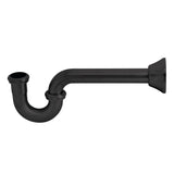 Vintage 1-1/4 Inch Decor P-Trap, 18 Gauge