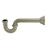 Vintage 1-1/4 Inch Decor P-Trap, 18 Gauge