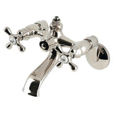 Vintage Wall-Mount Tub Faucet with Riser Adaptor