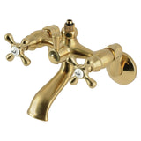 Vintage Wall-Mount Tub Faucet with Riser Adaptor