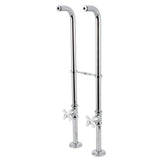 Kingston Freestanding Supply Line with Stop Valve
