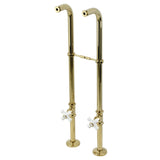 Kingston Freestanding Supply Line with Stop Valve