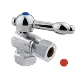 Vintage 3/8-Inch FIP x 3/8-Inch O.D. Comp Quarter-Turn Angle Shut-Off Valve