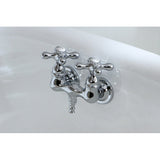 Vintage Two-Handle 2-Hole Tub Wall Mount Tub Faucet