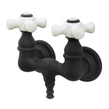 Vintage Two-Handle 2-Hole Tub Wall Mount Tub Faucet