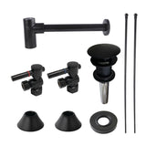 Trimscape Modern Plumbing Sink Trim Kit with Bottle Trap and Overflow Drain