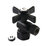 Millennium 1/2-Inch FIP x 3/8-Inch O.D. Comp Quarter-Turn Angle Shut-Off Valve