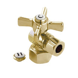 Millennium 1/2-Inch FIP x 3/8-Inch O.D. Comp Quarter-Turn Angle Shut-Off Valve