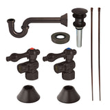 Trimscape Traditional Plumbing Sink Trim Kit with P-Trap and Overflow Drain