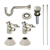 Trimscape Traditional Plumbing Sink Trim Kit with P-Trap and Overflow Drain