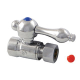 Vintage 1/2-Inch Sweat x 3/8-Inch O.D. Comp Straight Shut-Off Valve
