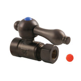Vintage 1/2-Inch Sweat x 3/8-Inch O.D. Comp Straight Shut-Off Valve