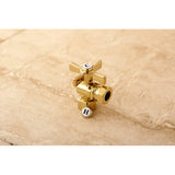 Millennium 1/2-Inch FIP x 1/2-Inch or 7/16-Inch Slip Joint Quarter-Turn Angle Shut-Off Valve