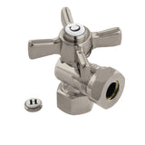 Millennium 1/2-Inch FIP x 1/2-Inch or 7/16-Inch Slip Joint Quarter-Turn Angle Shut-Off Valve