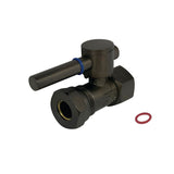 Concord 1/2-Inch FIP x 1/2-Inch or 7/16-Inch Slip Joint Quarter-Turn Straight Shut-Off Valve
