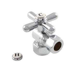 Vintage 1/2-Inch FIP x 1/2-Inch O.D. Comp Quarter-Turn Angle Shut-Off Valve