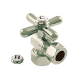 Vintage 1/2-Inch FIP x 1/2-Inch O.D. Comp Quarter-Turn Angle Shut-Off Valve