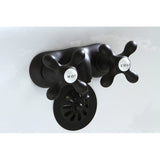 Vintage Two-Handle 2-Hole Tub Wall Mount Clawfoot Tub Faucet