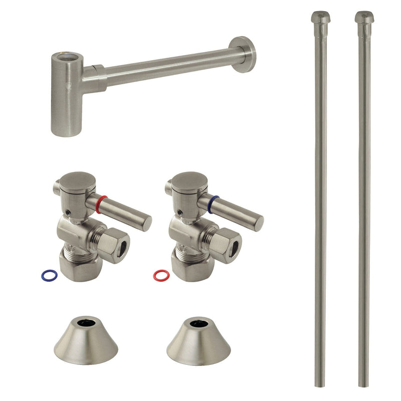 Trimscape Modern Plumbing Sink Trim Kit with Bottle Trap