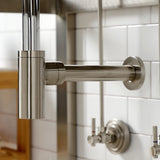 Trimscape Modern Plumbing Sink Trim Kit with Bottle Trap and Drain (No Overflow)