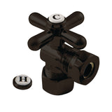 Vintage 5/8-Inch O.D. Comp x 1/2-Inch or 7/16-Inch Slip Joint Quarter-Turn Angle Shut-Off Valve