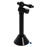 Vintage 1/2-Inch Sweat x 3/8-Inch O.D. Comp Angle Shut-Off Valve with 5-Inch Extension