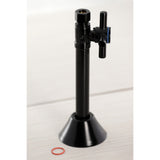 Concord 1/2-Inch Sweat x 3/8-Inch O.D. Comp Straight Shut-Off Valve with 5-Inch Extension