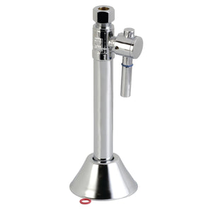 Vintage 1/2-Inch Sweat x 3/8-Inch O.D. Comp Straight Shut-Off Valve with 5-Inch Extension