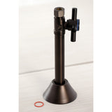 Concord 1/2-Inch Sweat x 3/8-Inch O.D. Comp Straight Shut-Off Valve with 5-Inch Extension