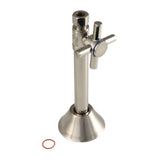 Concord 1/2-Inch Sweat x 3/8-Inch O.D. Comp Straight Shut-Off Valve with 5-Inch Extension