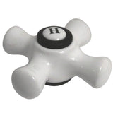 Porcelain Cross Handle (Hot Side)