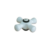 Vintage Porcelain Cross Handle (Cold Side)