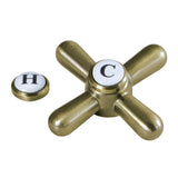 Vintage Brass Cross Handle without Handle Body