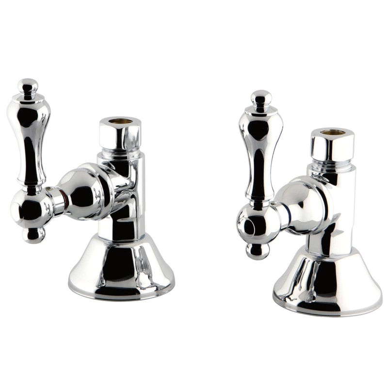 Trimscape 1/2-Inch FIP x 1/2-Inch O.D. Comp Quarter-Turn Straight Shut-Off Valve