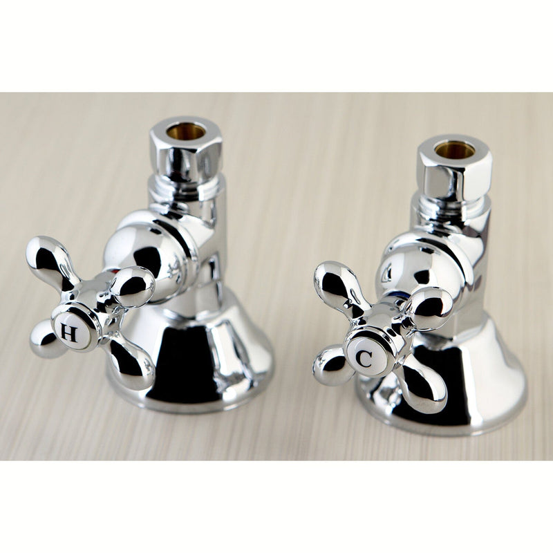 Trimscape 1/2-Inch FIP x 1/2-Inch O.D. Comp Quarter-Turn Straight Shut-Off Valve